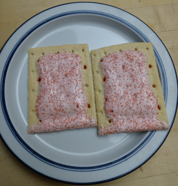 Tasty treats, cherry Pop-Tarts